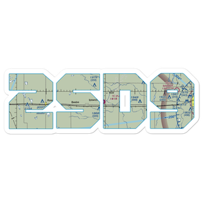 Tc Field (2SD9) VFR Sectional Sticker