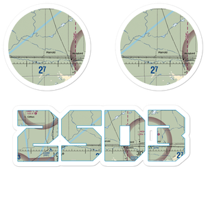 Bollweg Farm Airport (2SD3) VFR Sectional Sticker Pack