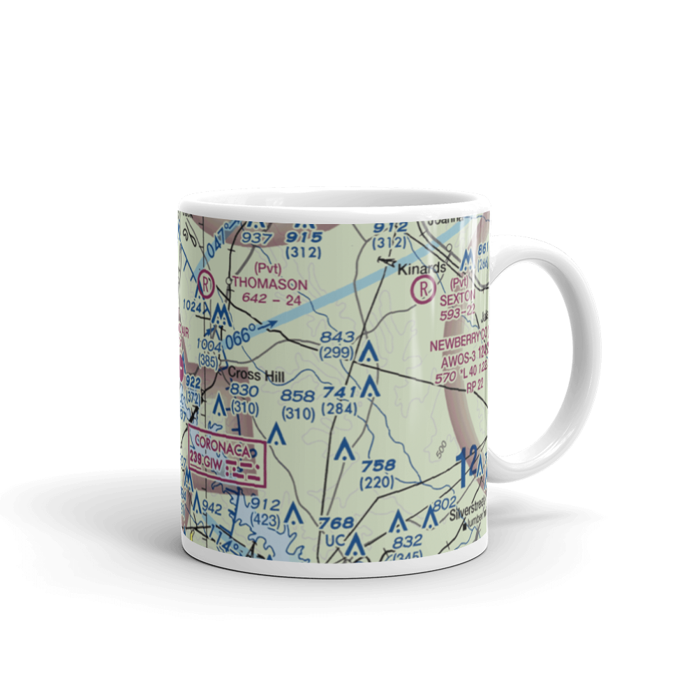 Ridgewood Air Airport (2SC5) VFR Sectional  Mug 