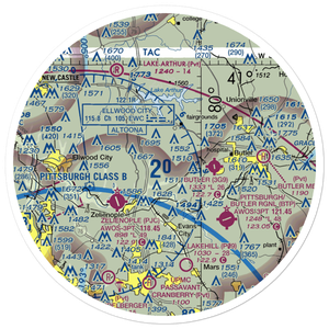 Brennan Personal Use Airport (2PN7) VFR Sectional Sticker (30 mile)