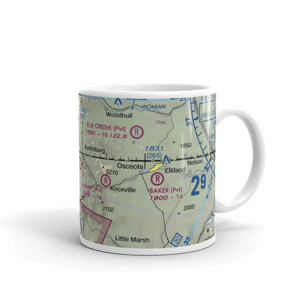 Malco Airport (2PN1) VFR Sectional  Mug 