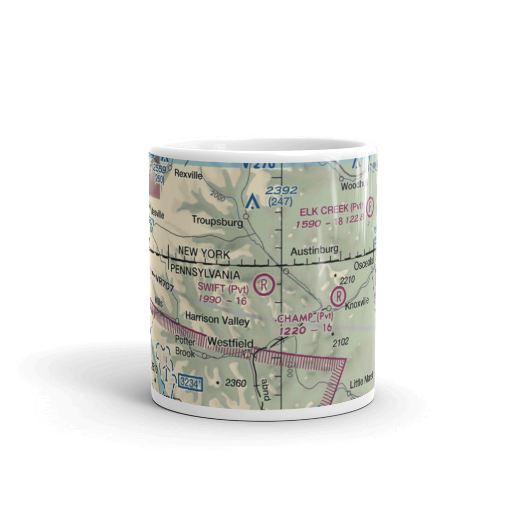 Malco Airport (2PN1) VFR Sectional  Mug 