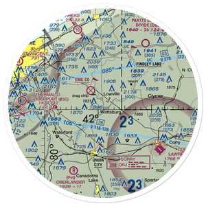 Strawberry Acres Airport (2PN0) VFR Sectional Sticker (30 mile)