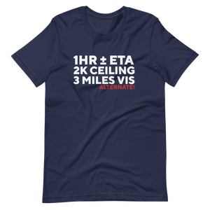 3-2-1 for IFR Alternate Airport T-Shirt