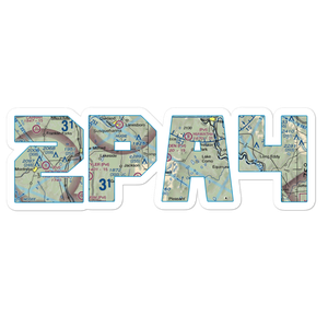 Boden Airport (2PA4) VFR Sectional Sticker
