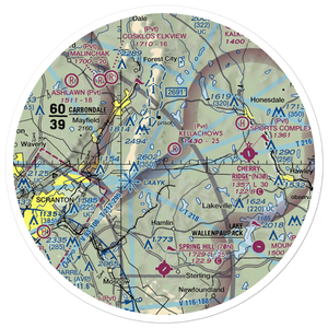 Reed Airport (2PA3) VFR Sectional Sticker (30 mile)