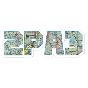 Reed Airport (2PA3) VFR Sectional Sticker