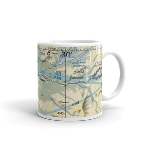 Sweet Home Airport (2OR7) VFR Sectional  Mug