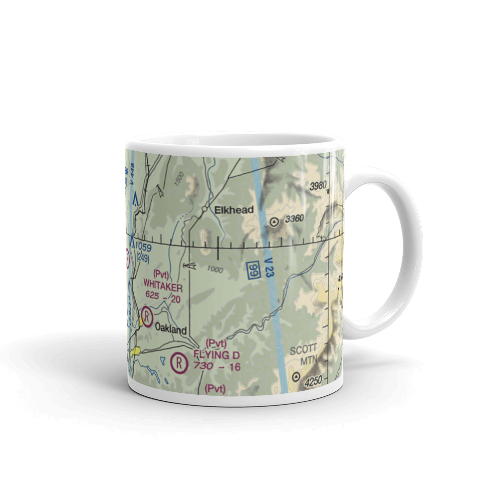 Heavens Gate Ranch Airport (2OR4) VFR Sectional  Mug 