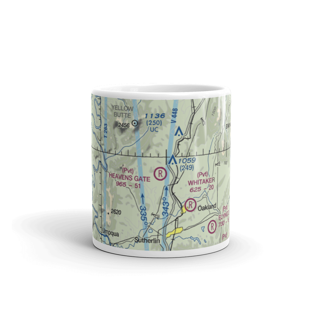 Heavens Gate Ranch Airport (2OR4) VFR Sectional  Mug 