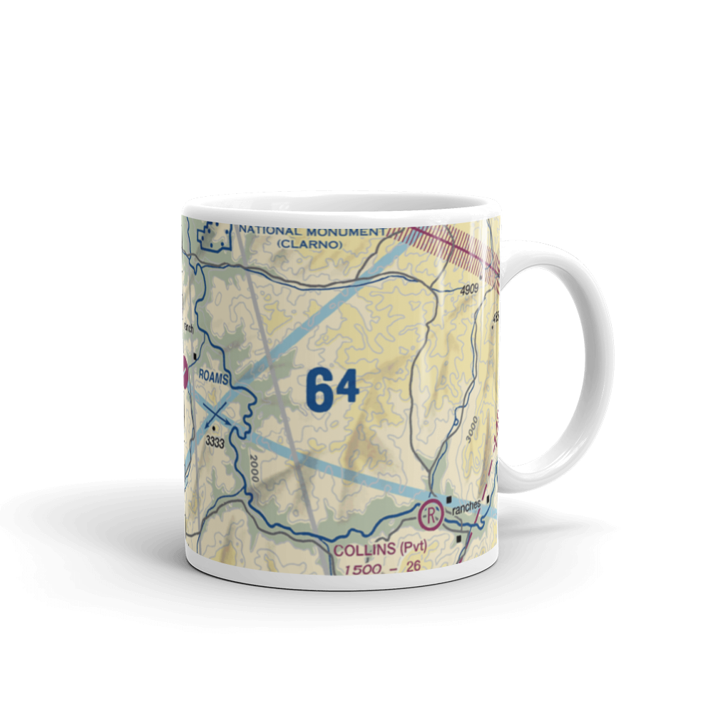 Big Muddy Ranch Airport (2OR1) VFR Sectional  Mug 