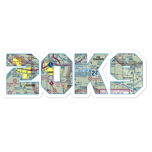 Pata Skyhaven Airport (2OK9) VFR Sectional Sticker