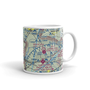 Air Jordan Airport (2OI2) VFR Sectional  Mug