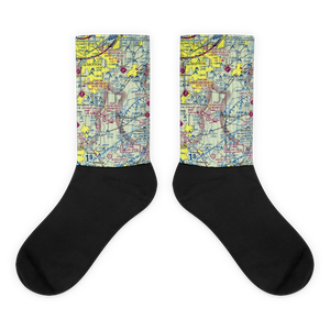 Air Jordan Airport (2OI2) VFR Sectional Socks