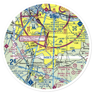Wiley's Seaplane Base (2OG3) VFR Sectional Sticker (30 mile)