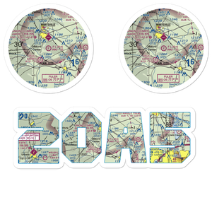 Fl-Airfield (2OA5) VFR Sectional Sticker Pack