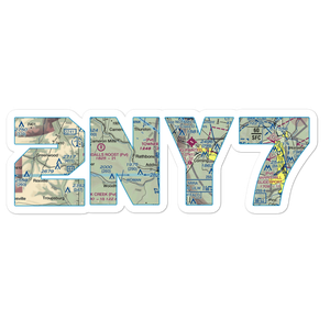 Towner Farm Airport (2NY7) VFR Sectional Sticker