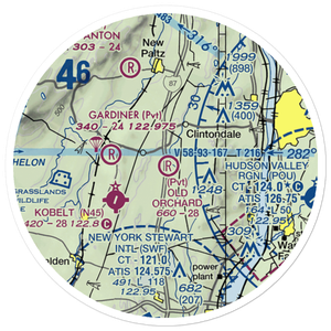 Old Orchard Airpark (2NK9) VFR Sectional Sticker (20 mile)