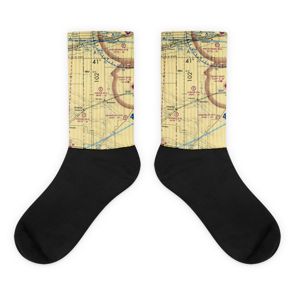 Kumor Airport (2NE7) VFR Sectional Socks 