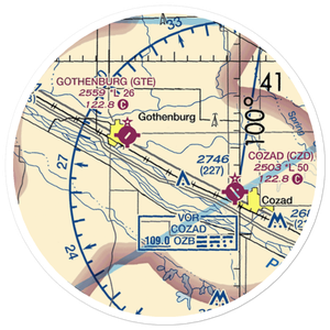 Fiese Airstrip (2NE5) VFR Sectional Sticker (20 mile)