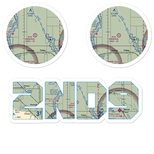 Brekhus Field (2ND9) VFR Sectional Sticker Pack