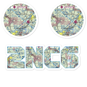 Flying M Airport (2NC6) VFR Sectional Sticker Pack