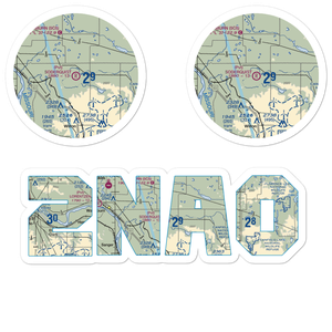 Soderquist Airport (2NA0) VFR Sectional Sticker Pack