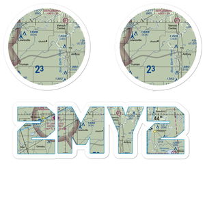 Zarn Airport (2MY2) VFR Sectional Sticker Pack