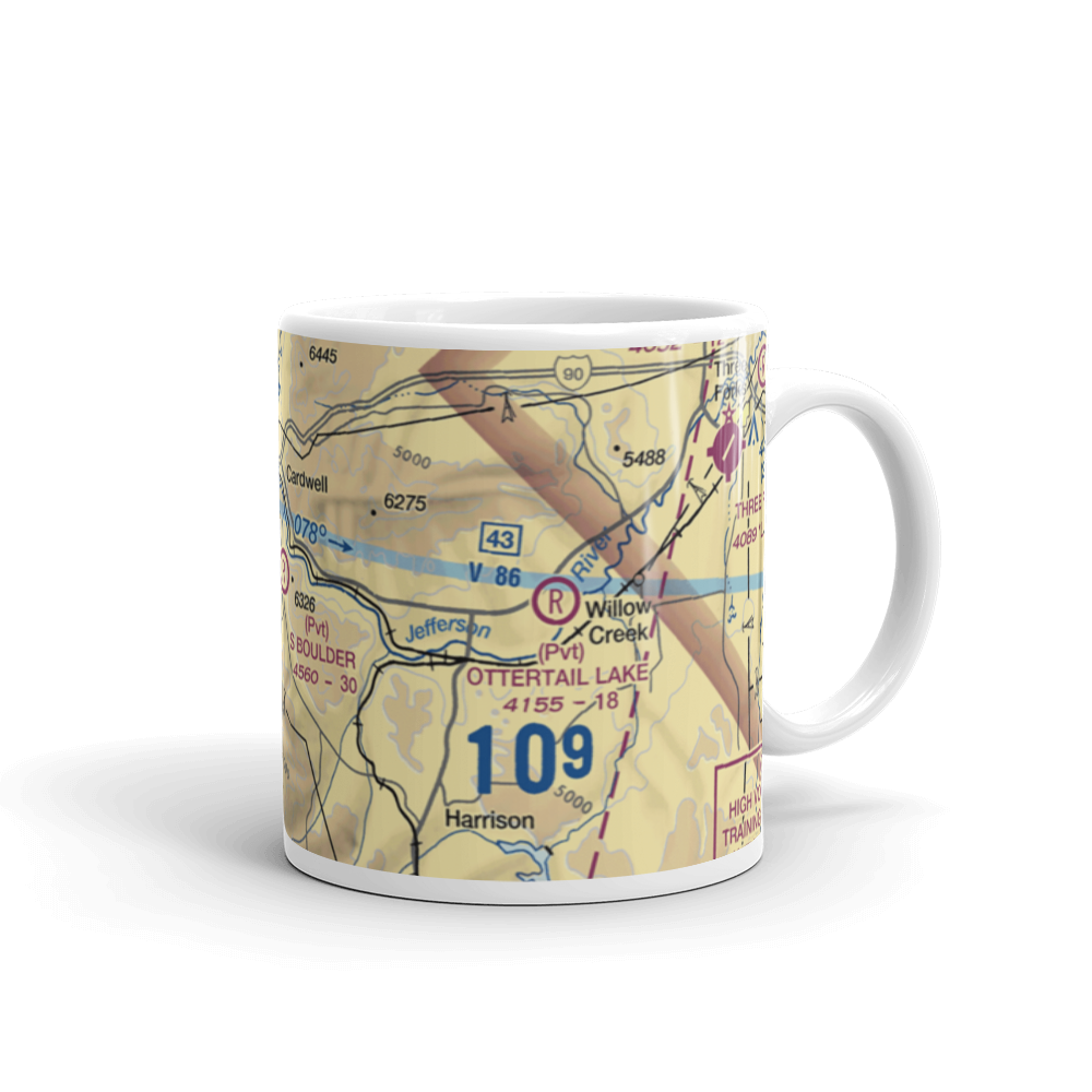 South Boulder Airport (2MT8) VFR Sectional  Mug 