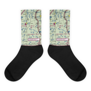 Kimmel Land & Cattle Airport (2MS9) VFR Sectional Socks