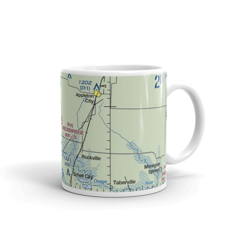 Breckenridge Airport (2MO4) VFR Sectional  Mug 