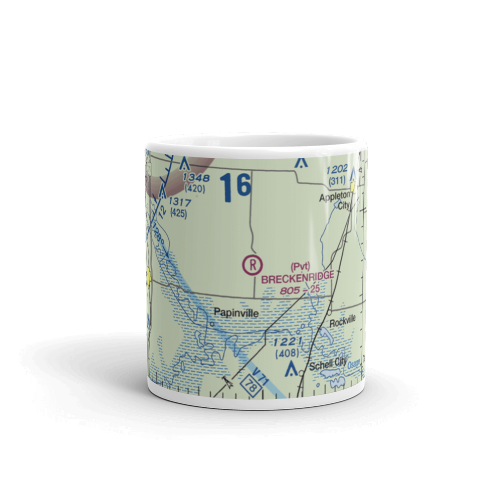 Breckenridge Airport (2MO4) VFR Sectional  Mug 
