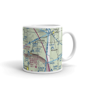 Northwood Airport (2MO2) VFR Sectional  Mug