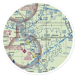 Mc Jilton Field (2MI4) VFR Sectional Sticker (30 mile)