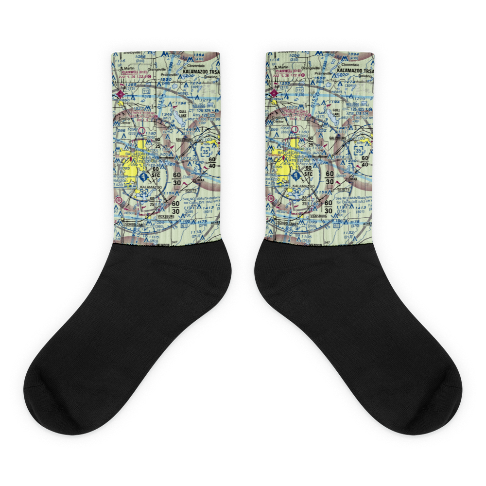 Larry D Boven Airport (2MI3) VFR Sectional Socks 
