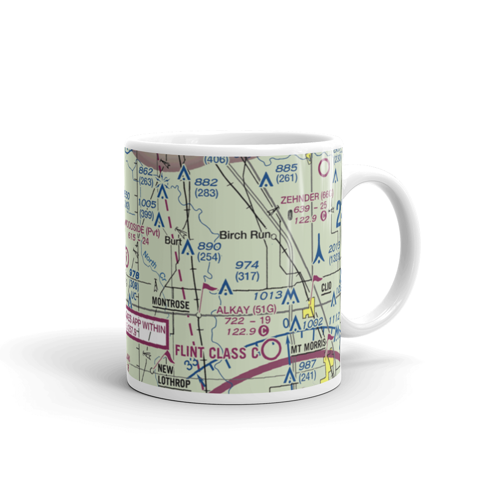 Woodside Airport (2MI0) VFR Sectional  Mug 