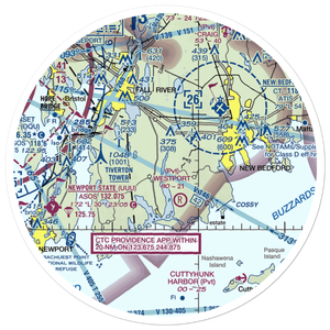 Flynns Noquochoke Seaplane Base (2MA6) VFR Sectional Sticker (30 mile)