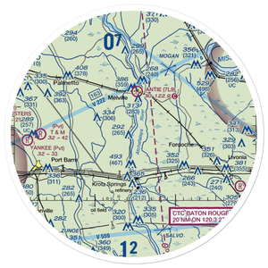 Majors Airpark (2LS3) VFR Sectional Sticker (30 mile)