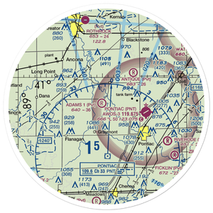 Adams Restricted Landing Area Number 2 (2LL7) VFR Sectional Sticker (30 mile)
