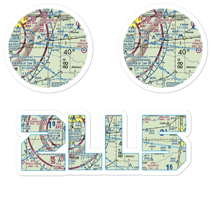 Justus Airport (2LL5) VFR Sectional Sticker Pack