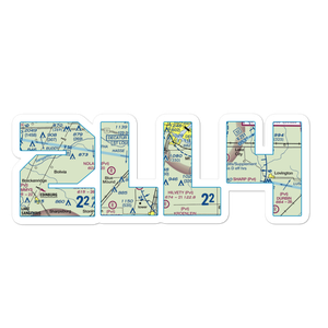 Snow Airport (2LL4) VFR Sectional Sticker