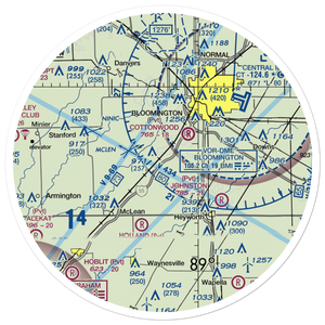 Roy Burden Restricted Landing Area (2LL3) VFR Sectional Sticker (30 mile)