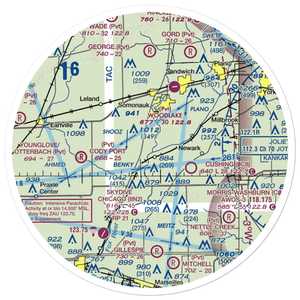 Cwian Field (2LL1) VFR Sectional Sticker (30 mile)