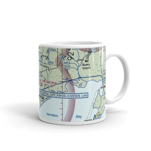 Exxon Intracoastal City Terminal Seaplane Base (2LA3) VFR Sectional  Mug