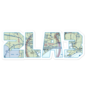 Exxon Intracoastal City Terminal Seaplane Base (2LA3) VFR Sectional Sticker