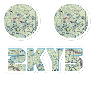 Womstead Field (2KY5) VFR Sectional Sticker Pack