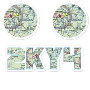 Oz Airport (2KY4) VFR Sectional Sticker Pack