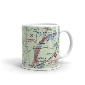 Rupp Airport (2KS0) VFR Sectional  Mug