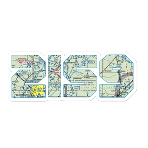 Schertz Aerial Service - Cooksville Airport (2IS9) VFR Sectional Sticker
