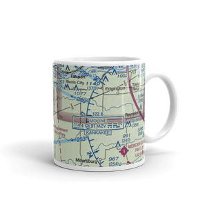 Ritter Field (2IS4) VFR Sectional  Mug